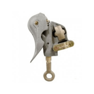 Grampo bico de pato por torção e mola